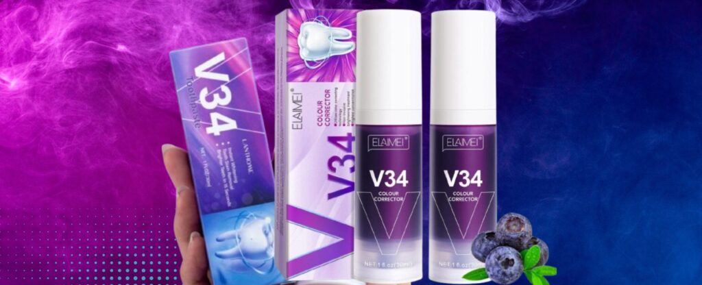 Clareador dental v34 é bom: Saiba mais
