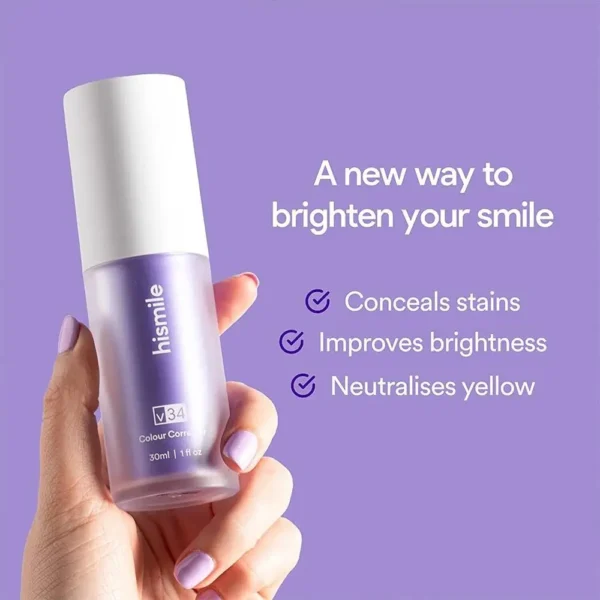 Hismile V34: Sérum clareador dental V34 30ml - Imagem 2