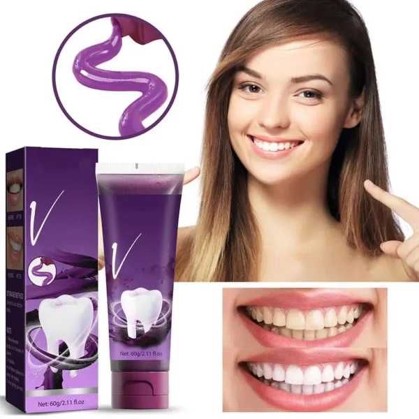 Novo creme dental clareador dental 5D