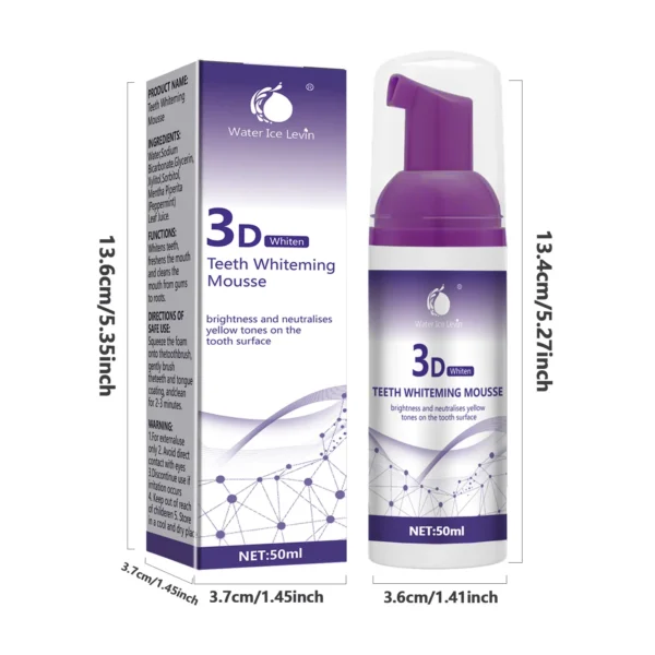 V34 sérum clareador dental: Hismile V34
