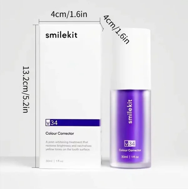 Hismile v34 original: Purple V34 colour corrector