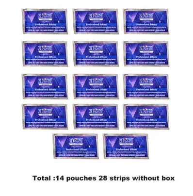 Fita roxa clareadora dental: Fita roxa para clarear os dentes 3D WHITE