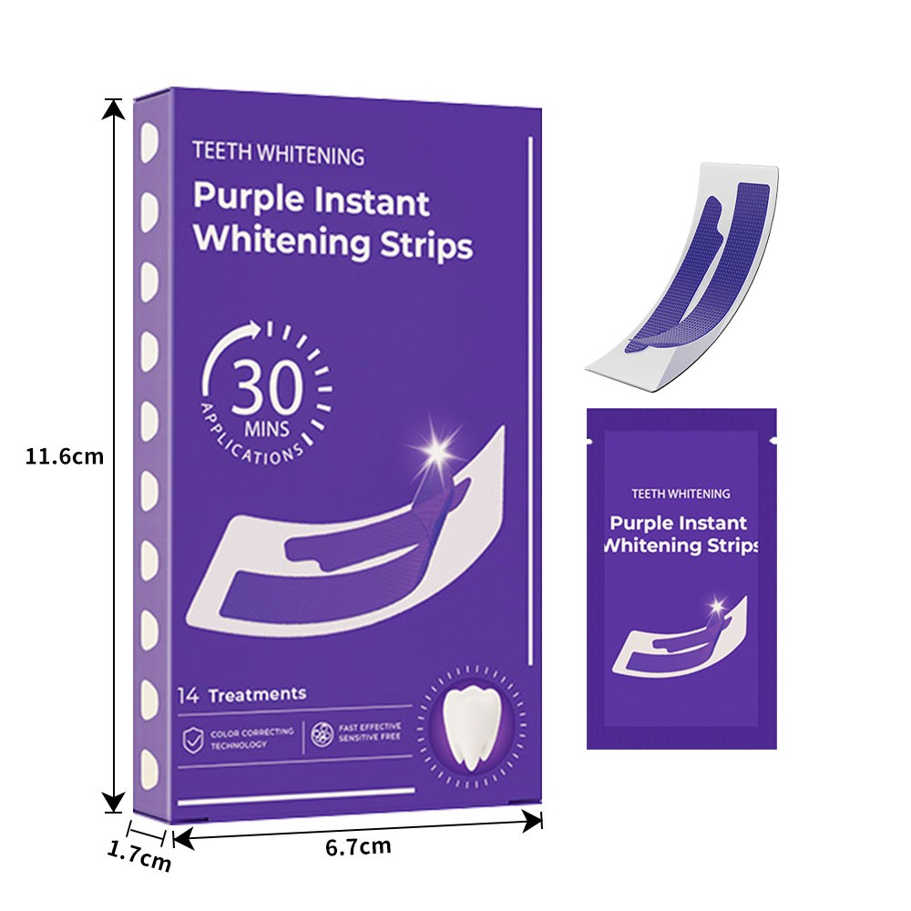 Hismile v34 tiras de clareamento dental