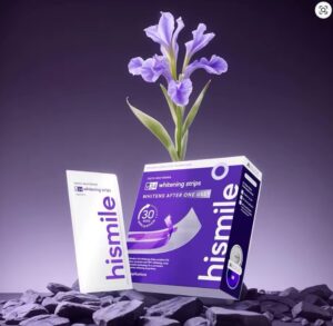 Fita v34: fita roxa clareadora Hismile