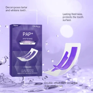 Purple stripes v34 clareamento dental