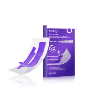 Tiras de clareamento de dentes roxo Oralhoe: Strips v34 Oralhoe